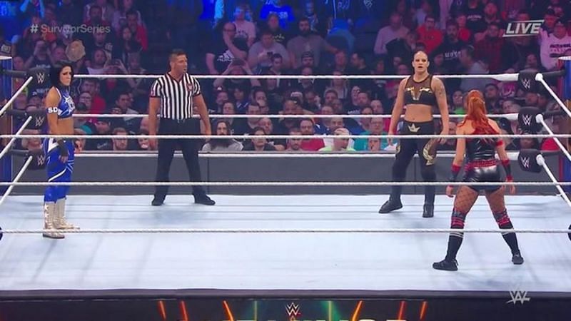 The main event of Survivor Series 2019 ended up being a huge mess